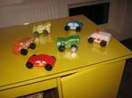 Speelgoed: set houten voertuigen waaronder een ambulance, ee, Nieuw, Ophalen of Verzenden