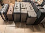 Lot de 7 valises vintage/rétro / Waremme, Enlèvement, Clé