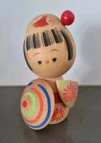 Lieve Kokeshi van Tomio Ishida, Antiek en Kunst, Kunst | Beelden en Houtsnijwerken, Verzenden