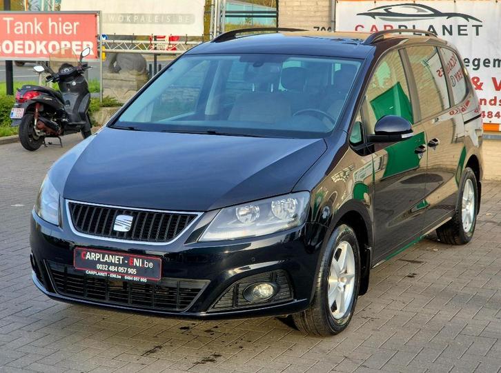 SEAT Alhambra  2.0TDI 136pk 7stoel ALGekeurd + garantie, Autos, Seat, Entreprise, Achat, Alhambra, ABS, Airbags, Air conditionné