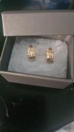 Oorbellen goud 14 karaat (Moederdag), Handtassen en Accessoires, Ophalen of Verzenden, Zo goed als nieuw, Goud, Goud