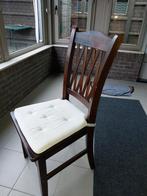 6x donker houten stoelen, Huis en Inrichting, Ophalen of Verzenden, Gebruikt, Hout