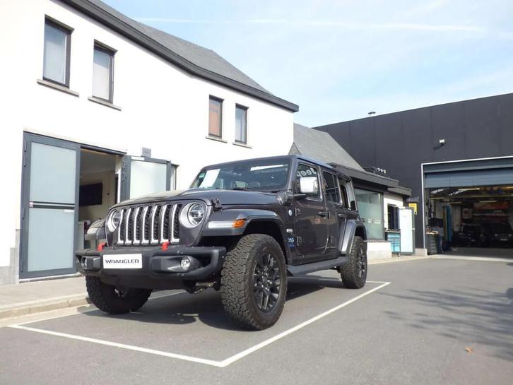 Jeep Wrangler Phev Hybride *17000km *Overland edition*, Auto's, Jeep, Bedrijf, Te koop, Wrangler, ABS, Achteruitrijcamera, Airbags