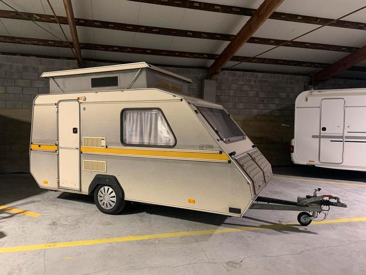 KIP Kompakt 37 EK, Caravans en Kamperen, Caravans, Particulier, Kip, Koelkast, Ophalen