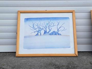 lithographie signe jean michel folon beschikbaar voor biedingen