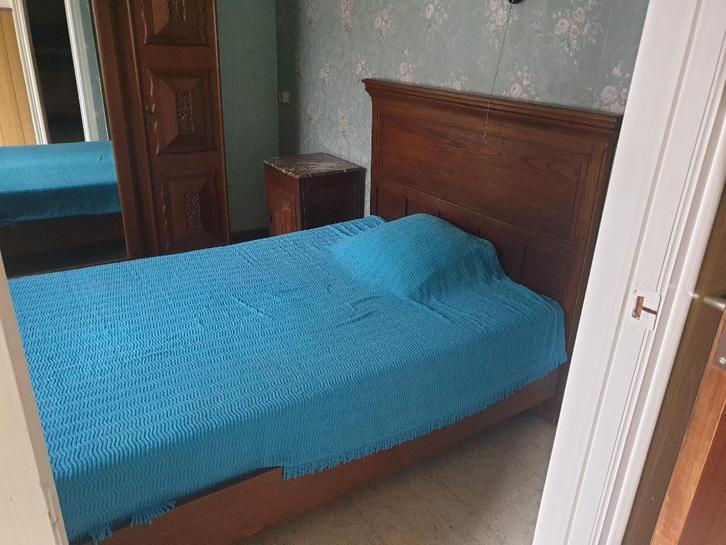 Vintage Slaapkamer Eenpersoon, Huis en Inrichting, Slaapkamer | Complete slaapkamers, Gebruikt, Eenpersoons, Ophalen