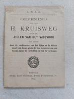 oud gebedsboekje uit 1899 (Kruisweg), Antiek en Kunst, Antiek | Boeken en Manuscripten, Verzenden