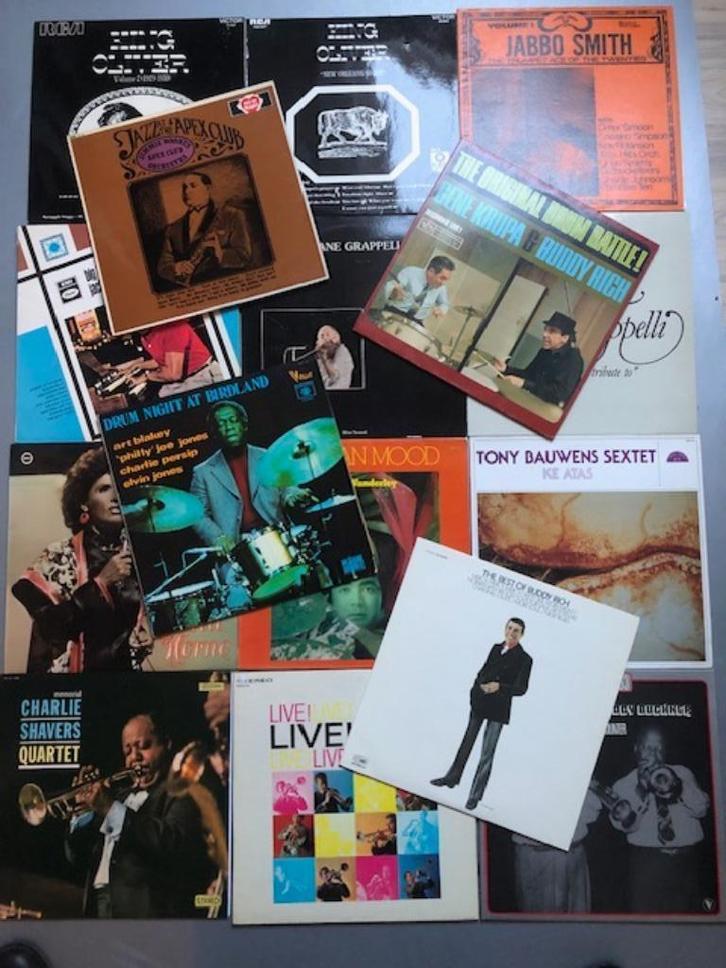 Set van zestien jazz lps, Cd's en Dvd's, Vinyl | Jazz en Blues, Zo goed als nieuw, Jazz, Verzenden