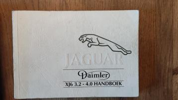 Gebruikershandleiding in NL Jaguar XJ6 (Xj40) beschikbaar voor biedingen