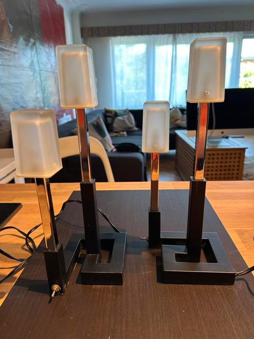 IKEA 2 Lampes de table Korsby vintage années 90, Huis en Inrichting, Lampen | Tafellampen, Zo goed als nieuw, Minder dan 50 cm
