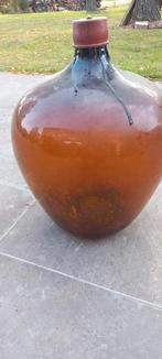 Bruine dame jeanne - circa 25 l, Verzamelen, Ophalen, Zo goed als nieuw