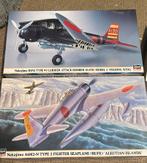 Hasegawa 1:48 Kate et Rufe, Hobby en Vrije tijd, Modelbouw | Vliegtuigen en Helikopters, Ophalen of Verzenden, Zo goed als nieuw