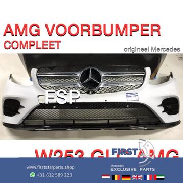 W253 GLC AMG Voorbumper COMPLEET Mercedes 2016-2019 wit orig beschikbaar voor biedingen