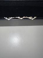 3 Bagues en Or Blanc, Rose et 180 Diamant Naturels 1.20CT, Nieuw, Ophalen of Verzenden, 17 tot 18, Met edelsteen