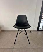 8 zwarte stoelen voor € 150, Huis en Inrichting, Stoelen, Ophalen