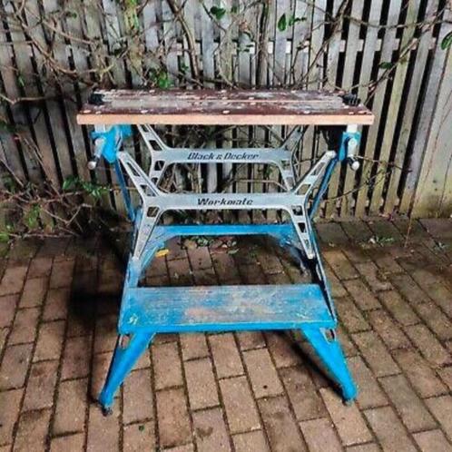 LENTE-ACTIE: ** VINTAGE WORKMATE ** 50% KORTING ** SOLDEN **, Doe-het-zelf en Bouw, Werkbanken, Gebruikt, Bankschroef, Inklapbaar