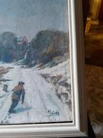 Boottrekker gesigneerdop doek, Enlèvement