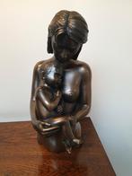 Mooie beeldje moeder en kind. Oliver Tupton, Antiquités & Art, Art | Sculptures & Bois, Enlèvement