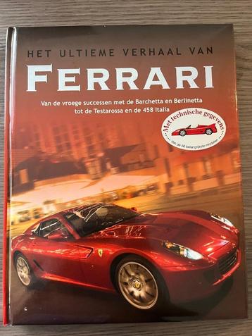 Prachtig geïllustreerd boek over FERRARI sportwagens beschikbaar voor biedingen