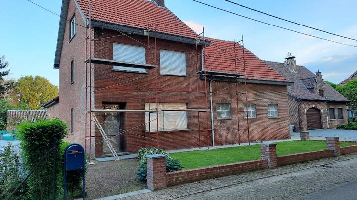 Steiger te huur voor korte en langere termijn - Gevelsteiger, Doe-het-zelf en Bouw, Metalen, Gebruikt, IJzer, Ophalen