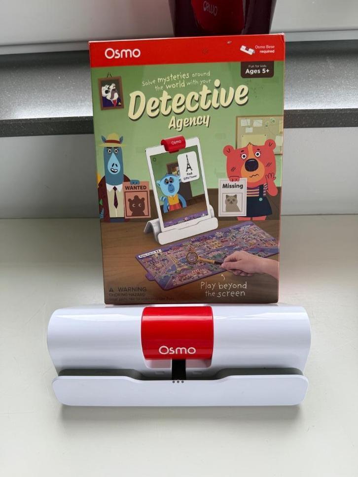 Osmo spel detective en base, Games en Spelcomputers, Games | Overige, Zo goed als nieuw, Puzzel en Educatief, 1 speler, Ophalen