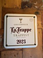 Emaille la trappe koningshoeve trappist Gouverneur reclame, Huis en Inrichting, Woonaccessoires | Tekstborden en Spreuken, Ophalen of Verzenden