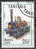 Tanzania 1991 - Yvert 791 - Locomotief - Rusland (ST), Timbres & Monnaies, Timbres | Afrique, Affranchi, Envoi, Tanzanie