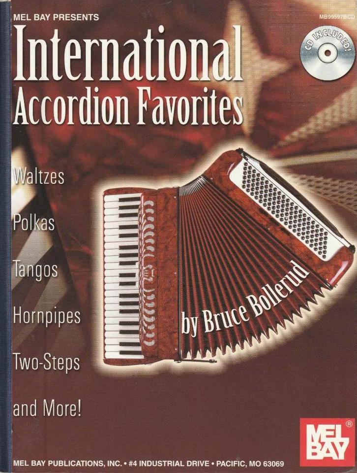 International Accordion Favorites + CD, Boeken, Muziek, Zo goed als nieuw, Ophalen of Verzenden