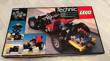LEGO 8860 chassis voiture, complet avec boîte et guide