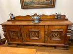 Buffet Napoléon Louis XV armoire meuble bois massif, Utilisé