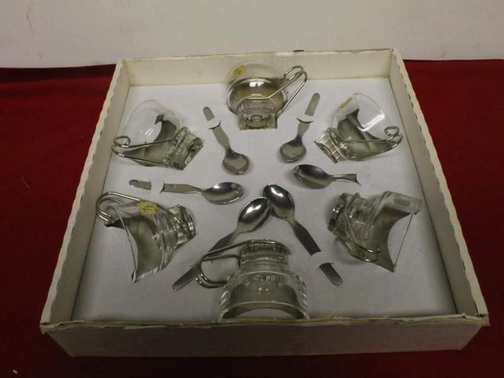 Vintage Italiaanse espressoset – Cristal d’Arques ROV, Elektronische apparatuur, Koffiemachine-accessoires, Ophalen of Verzenden