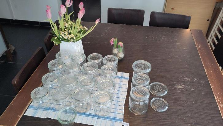 WECK, bocaux de conserve en verre, Huis en Inrichting, Keuken | Potten en Pannen, Zo goed als nieuw, Overige typen, Glas, Ophalen