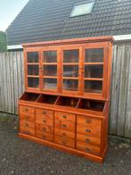 Grutterskast/kruidenierskast/ buffetkast teak 16 lades, Ophalen of Verzenden, Zo goed als nieuw
