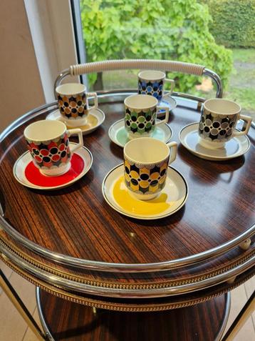 Royal SPHINX MAASTRICHT P. Regout - Vintage koffieset beschikbaar voor biedingen