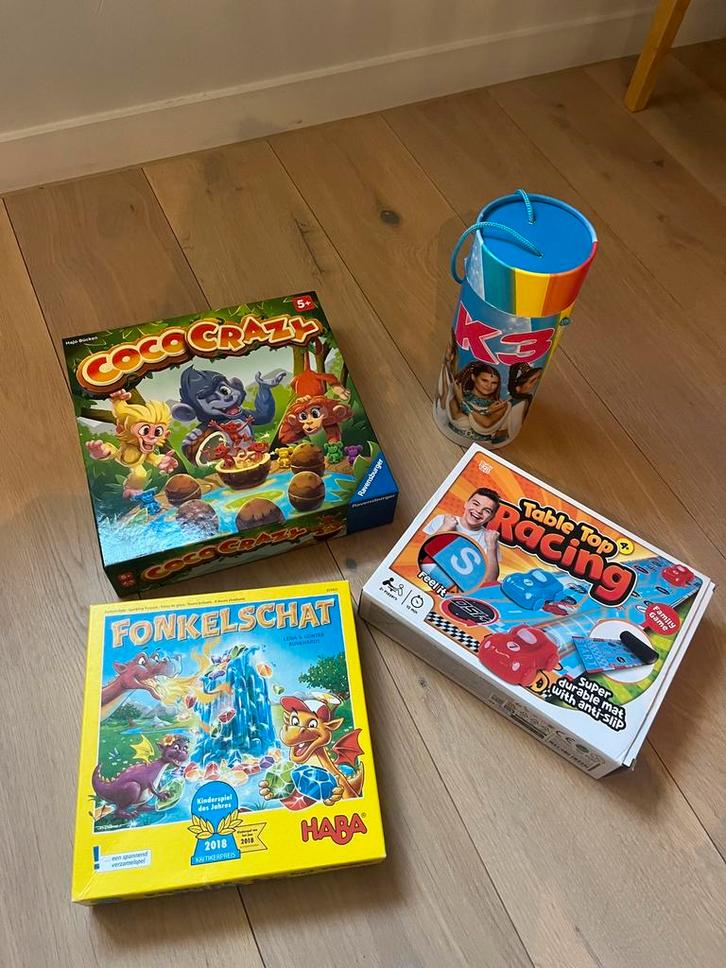 gezelschapsspel fonkelschat en coco crazy, Hobby & Loisirs créatifs, Jeux de société | Jeux de plateau, Comme neuf, Trois ou quatre joueurs