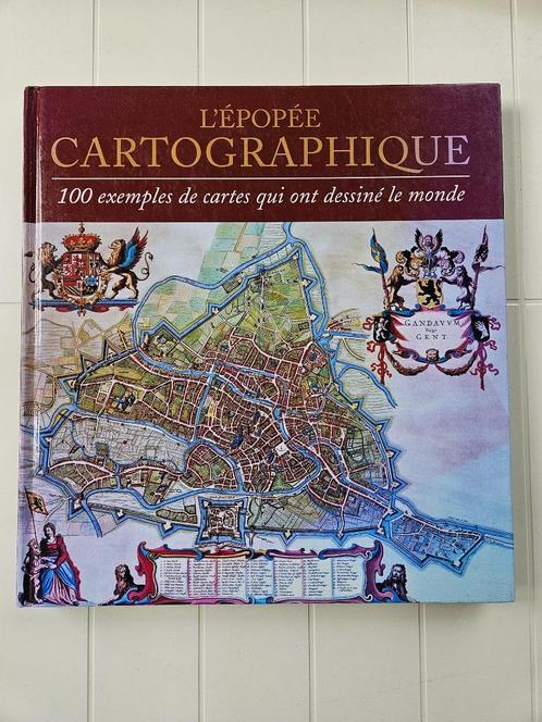 The Cartographic Epic: 100 voorbeelden van kaarten die, Boeken, Atlassen en Landkaarten, Gelezen, Landkaart, Wereld, Ophalen of Verzenden