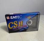 EMTEC CSII Chrome Super audiocassette 60 - sealed - nieuw, Cd's en Dvd's, Cassettebandjes, Ophalen of Verzenden, 1 bandje, Nieuw in verpakking