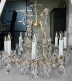 Kroonluchter Kristal Stijl Maria Thérésa jaren 60, Huis en Inrichting, Lampen | Kroonluchters, Ophalen, Gebruikt, Overige materialen