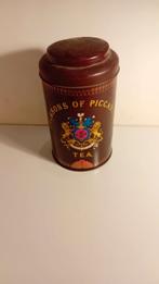 Boîte à thé Jacksons Of Picadilly en métal, Collections, Enlèvement ou Envoi