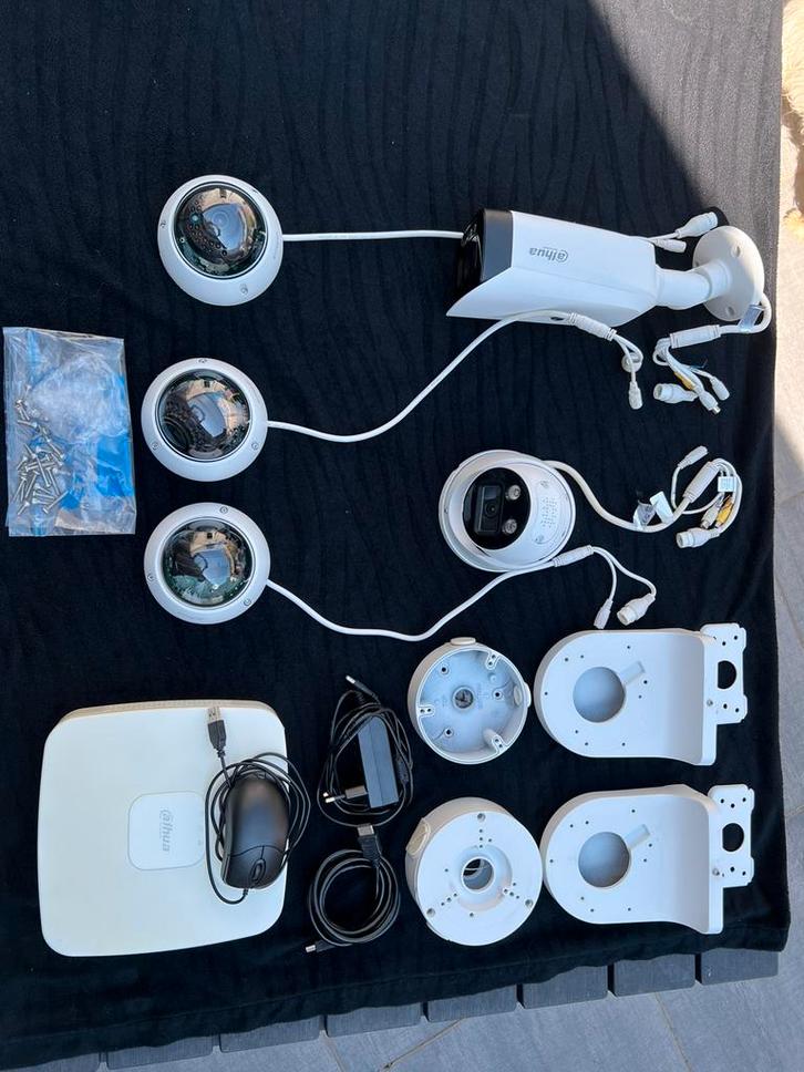 Lot de démarrage caméras dahua, Computers en Software, Netwerk switches, Gebruikt, Ophalen