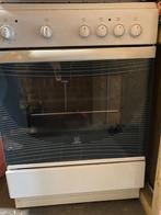Electrisch vuur met oven, Ophalen, Gebruikt, Wit, 50 tot 100 cm