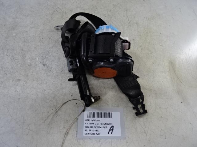 VEILIGHEIDSGORDEL RECHTS VOOR Opel Insignia (20951977), Auto-onderdelen, Interieur en Bekleding, Opel, Gebruikt