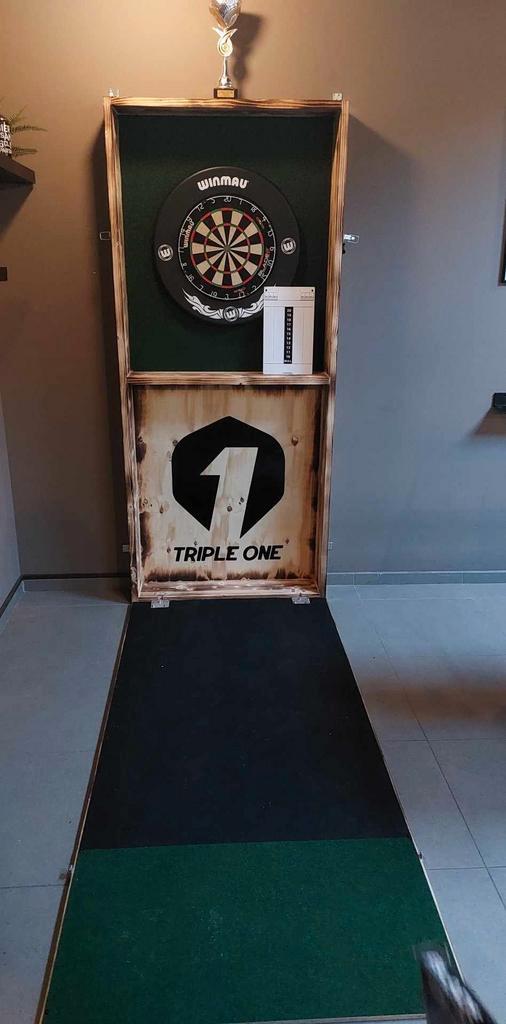 Dartskast te koop, Sport en Fitness, Overige Sport en Fitness, Zo goed als nieuw, Ophalen