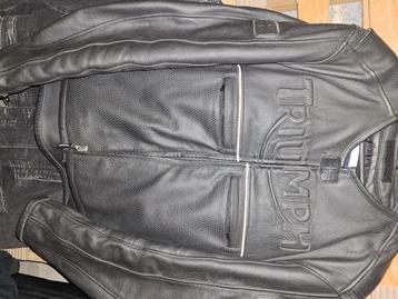 Triumph XXL leren motorjack beschikbaar voor biedingen