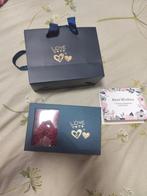 Koffertje met klaverketting in roestvrij staal, Ophalen of Verzenden