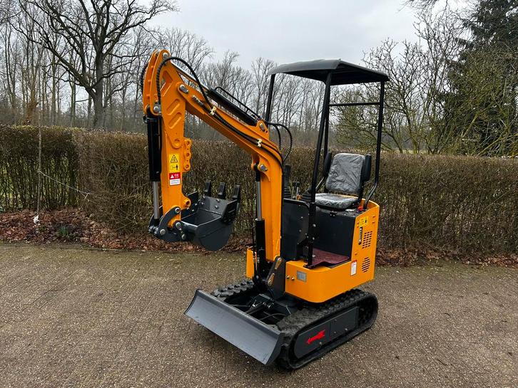 Minigraver als nieuw 1000kg weg wegens einde werken aan huis, Articles professionnels, Machines & Construction | Grues & Excavatrices