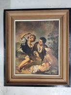 O. Murillo reproductie de muntentellers en de lekkerbekken, Antiek en Kunst, Kunst | Schilderijen | Klassiek, Ophalen