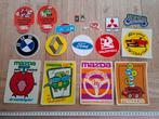 Lot vintage stickers - automerken diverse, Verzamelen, Ophalen of Verzenden, Zo goed als nieuw, Auto's