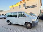 Volkswagen Transporter 1.9 TDI 102PK 9 PLAATSEN 2008, Auto's, Voorwielaandrijving, Zwart, 4 cilinders, Zwart