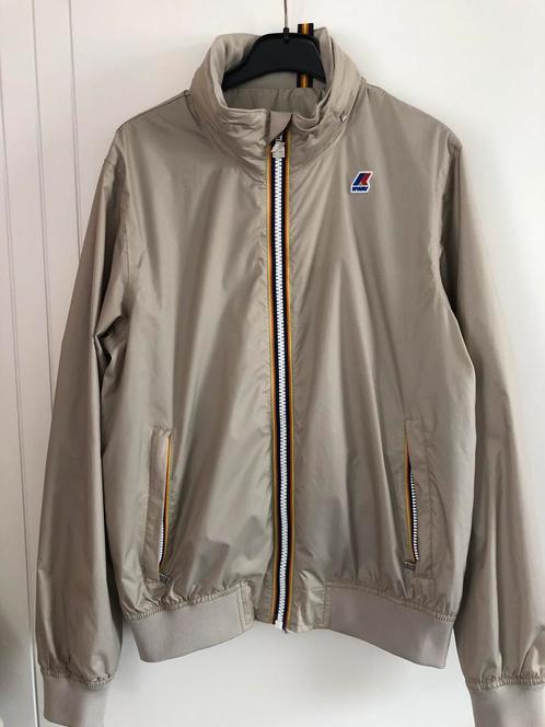 K-Way regenjas maat M, Kleding | Heren, Jassen | Zomer, Zo goed als nieuw, Maat 48/50 (M), Beige, Ophalen